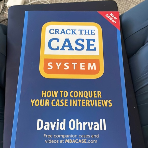 BOGO Crack the Case system How to conquer your case intervie David Ohrvall Book - Picture 1 of 7